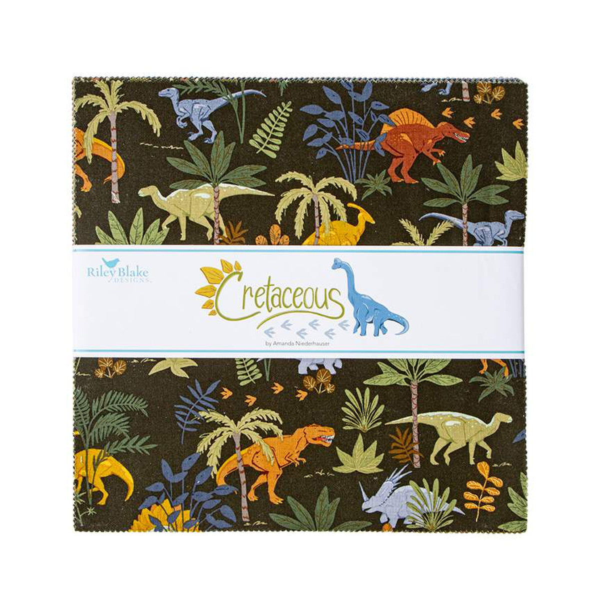 Cretaceous Quilt Kit with Fabric and Pattern by Amanda Neiderhauser