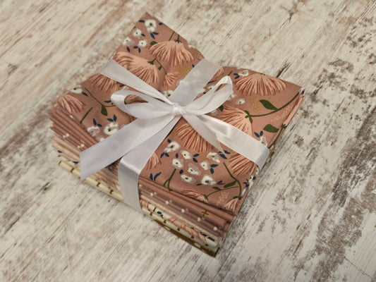 Blush 'n Butterscotch Fat Quarter Bundle by Simple Simon & Co for Riley Blake Designs