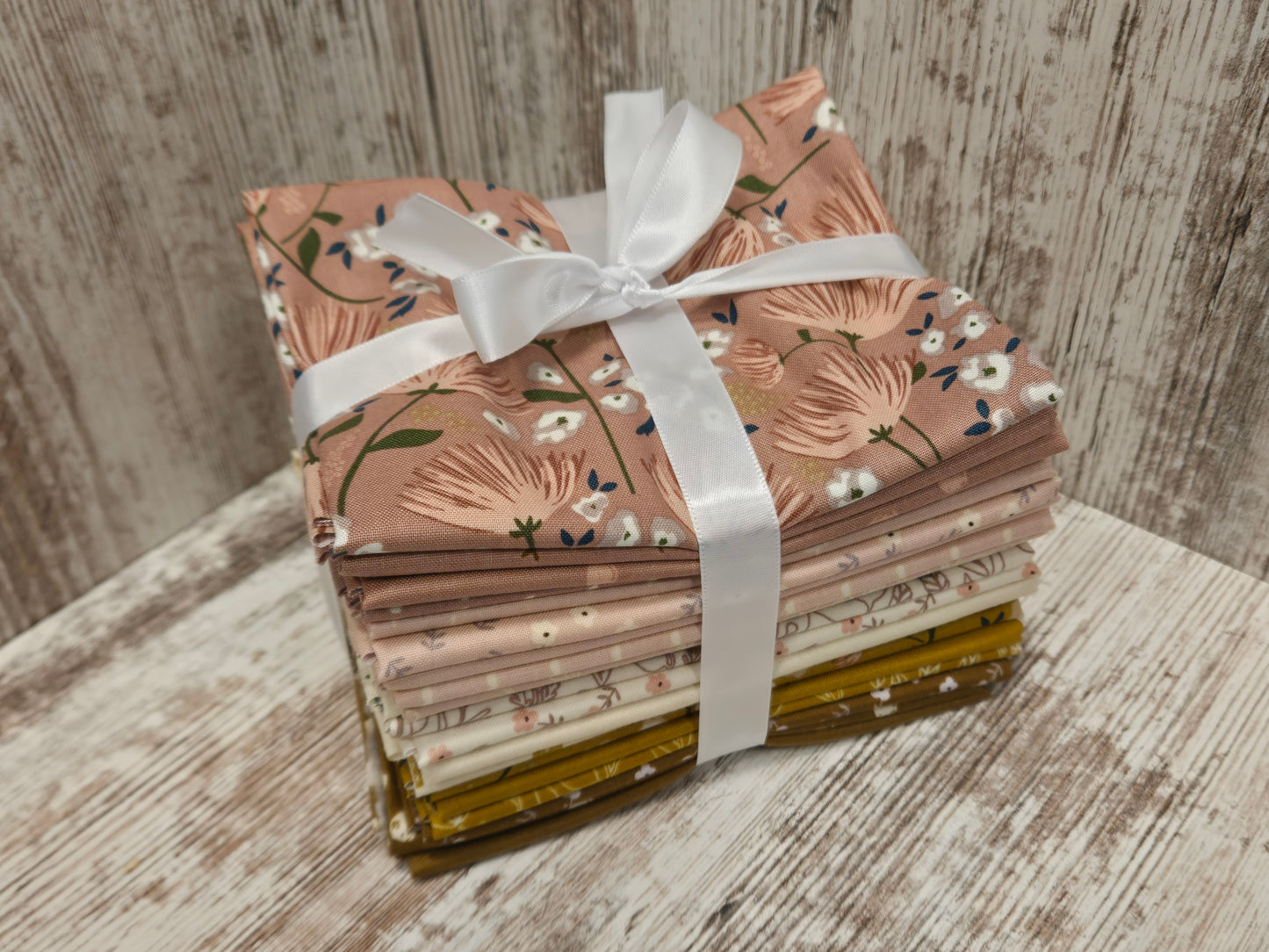 Blush 'n Butterscotch Fat Quarter Bundle by Simple Simon & Co for Riley Blake Designs