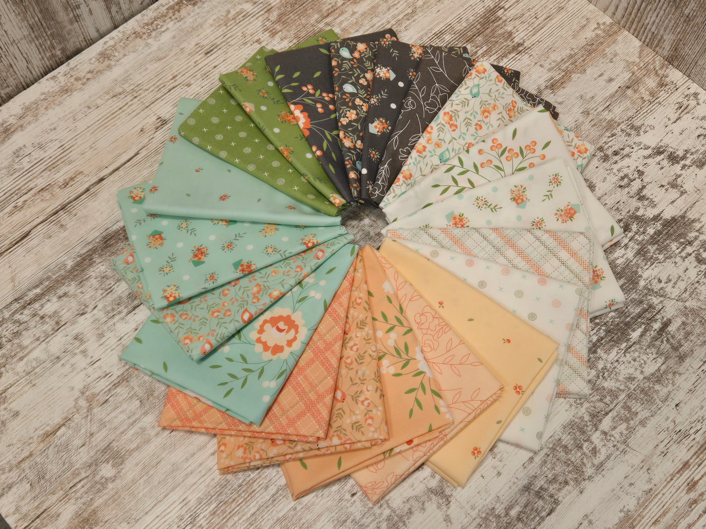 Abloom Fat Quarter Bundle by Corey Yoder of Coriander Quilts for Moda Fabrics