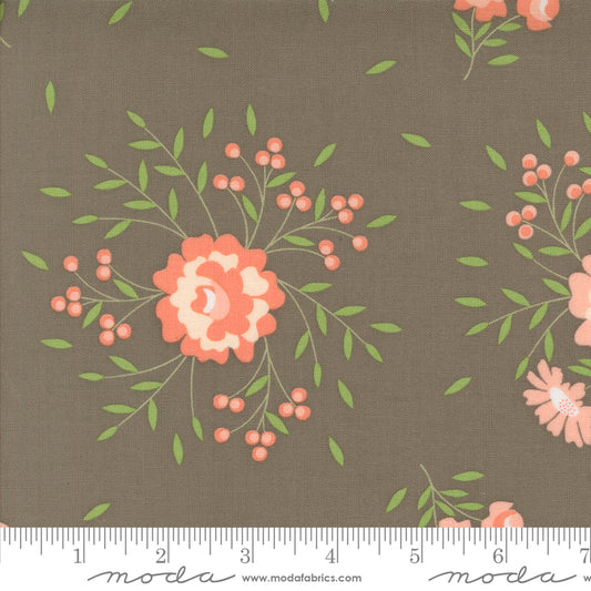 Abloom Slate 29210 19 by Corey Yoder of Coriander Quilts for Moda Fabrics