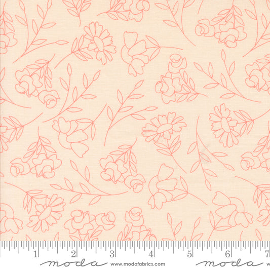 Abloom Pale Pink 29211 14 by Corey Yoder of Coriander Quilts for Moda Fabrics