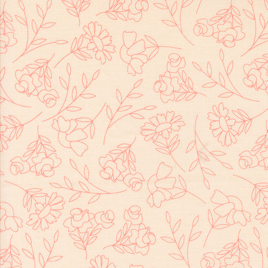 Abloom Pale Pink 29211 14 by Corey Yoder of Coriander Quilts for Moda Fabrics