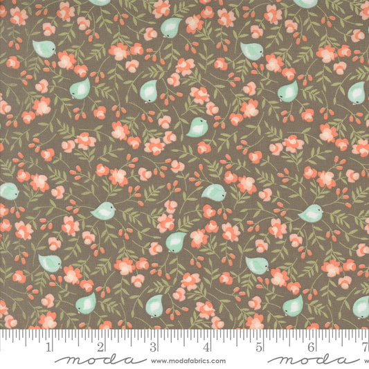 Abloom Slate 29212 19 by Corey Yoder of Coriander Quilts for Moda Fabrics