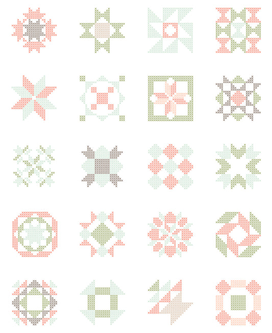 Abloom Panel Cloud 29217 11 by Corey Yoder of Coriander Quilts for Moda Fabrics