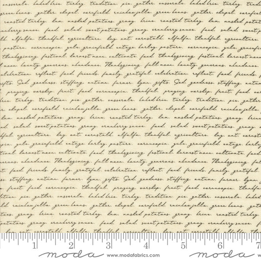 Acorn Hollow Collection - Ecru 30767 12 - by Basic Grey for Moda Fabrics