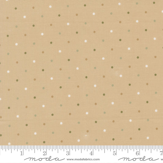 True Love - Magic Dot Oatmeal - by Lella Boutique for Moda Fabrics