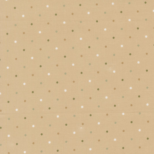 True Love - Magic Dot Oatmeal - by Lella Boutique for Moda Fabrics