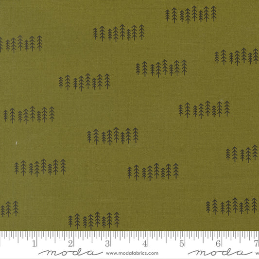 Chilly Collection The Forest Print in Pine by Sweetwater for Moda Fabrics