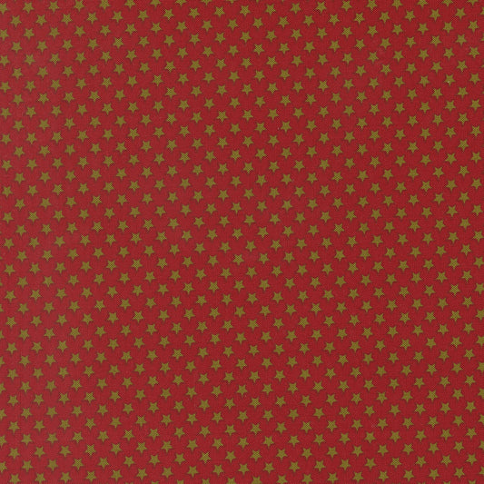 Chilly Collection Star Bright Print in Red by Sweetwater for Moda Fabrics
