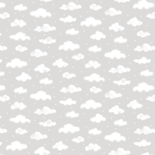Moonlit Dreams - Allover Clouds - by Victoria Hutto for Studio E Fabrics