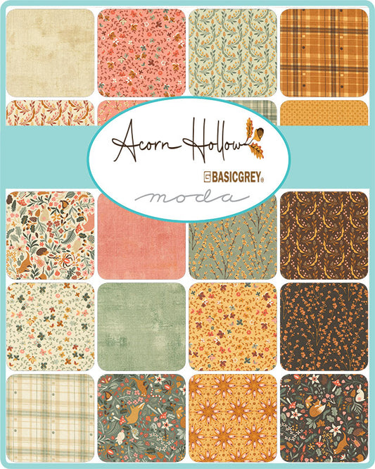Acorn Hollow Fat Quarter Bundle by BasicGrey for Moda Fabrics