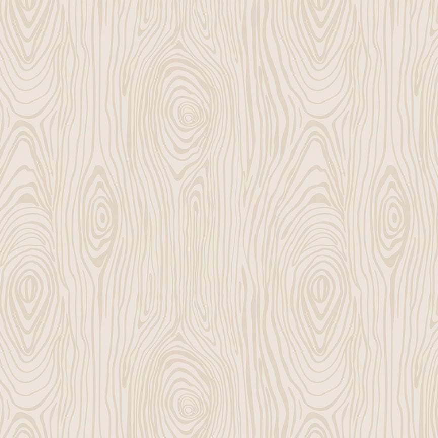 Elmer and Eloise Woodgrain Latte by Deena Rutter for Riley Blake Designs
