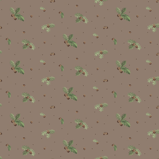 Let's Get Lost in the Woods - Acorns and Leaves Pebble - by Tara Reed for Riley Blake Designs