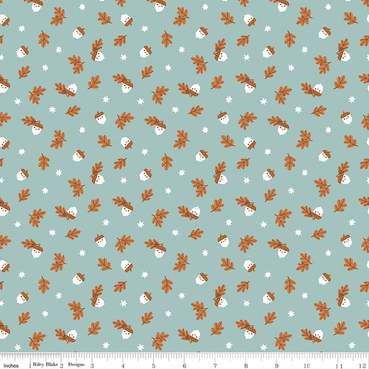 Twilight Creatures Happy Acorns Songbird by Natalia Juan Abello for Riley Blake Designs