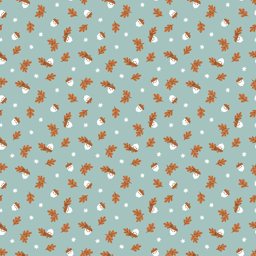 Twilight Creatures Happy Acorns Songbird by Natalia Juan Abello for Riley Blake Designs