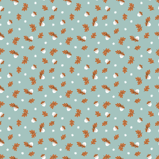 Twilight Creatures Happy Acorns Songbird by Natalia Juan Abello for Riley Blake Designs