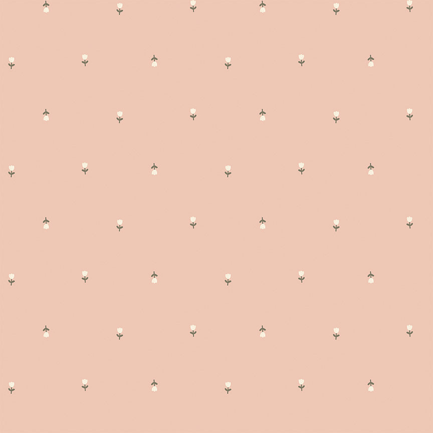 Blush 'n Butterscotch Tulips Blush by Simple Simon & Co for Riley Blake Designs