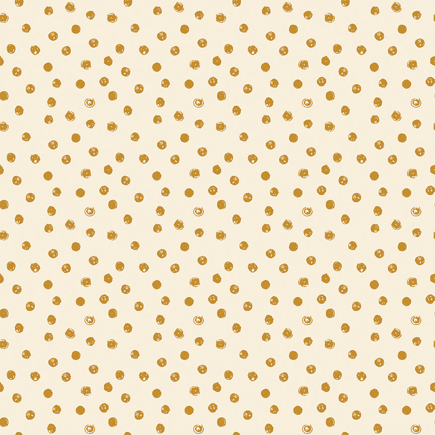 Blush 'n Butterscotch Dots Cream by Simple Simon & Co for Riley Blake Designs