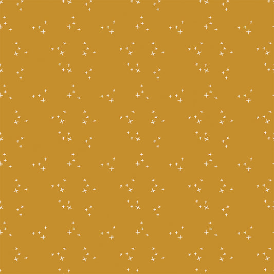 Blush 'n Butterscotch Cross Sparkles Butterscotch by Simple Simon & Co for Riley Blake Designs
