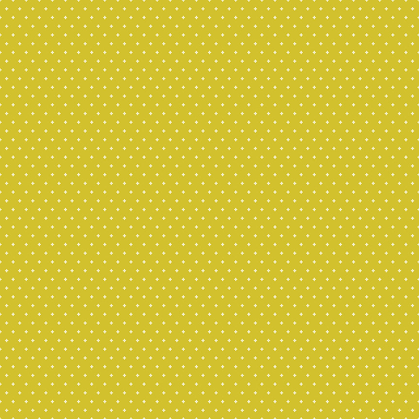 Essence Collection - Foils Print in Citron - by Fran Gulick of Cotton and Joy for Riley Blake Designs