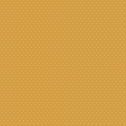 Essence Collection - Foils Print in Golden - by Fran Gulick of Cotton and Joy for Riley Blake Designs