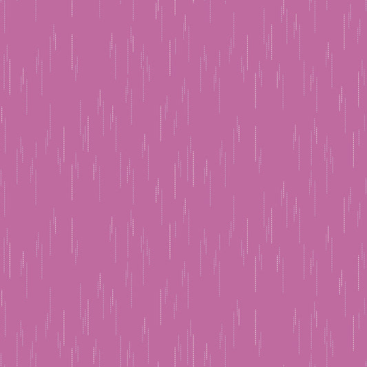 Essence Collection - Raindrops Print in Fuchsia - by Fran Gulick of Cotton and Joy for Riley Blake Designs