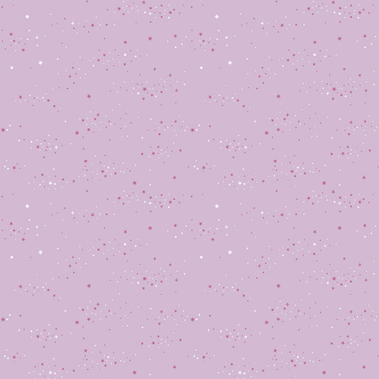Essence Collection - Starlight Print in Lilac - by Fran Gulick of Cotton and Joy for Riley Blake Designs