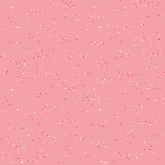 Essence Collection - Starlight Print in Pink - by Fran Gulick of Cotton and Joy for Riley Blake Designs