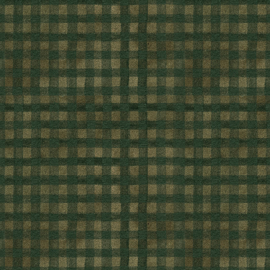 Northern Christmas Buffalo Check Green by Teresa Korgut for Riley Blake Designs