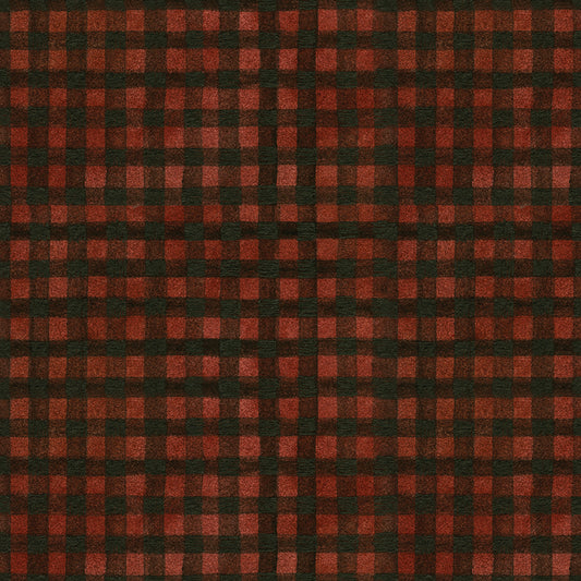 Northern Christmas Buffalo Check Red by Teresa Korgut for Riley Blake Designs