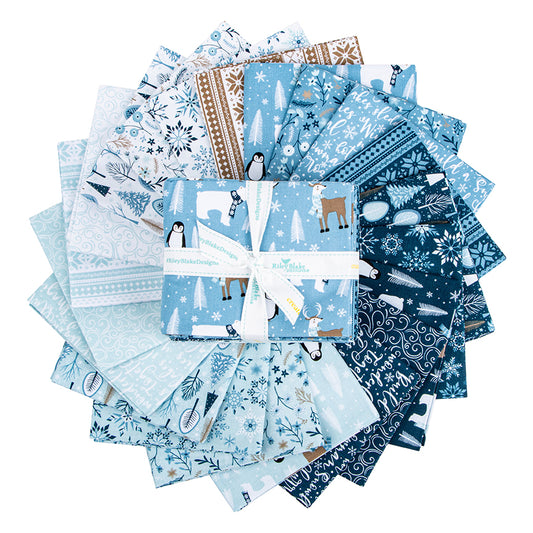 Winter Magic Fat Quarter Bundle by Dani Mogstad for Riley Blake Designs
