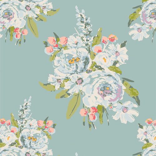 Midsummer Collection Summer Roses Print by Sharon Holland for Art Gallery Fabrics