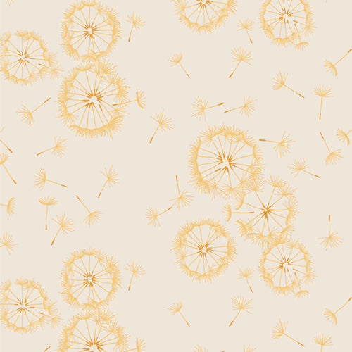 Midsummer Collection Tiny Dancer Flaxen Print by Sharon Holland for Art Gallery Fabrics