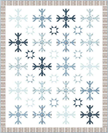 Stars & Snowflakes Quilt Pattern by Wendy Sheppard