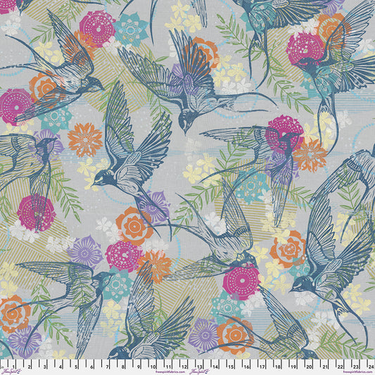 Findings Collection Coming Home Print Unity Colorway by Valori Wells for FreeSpirit Fabrics