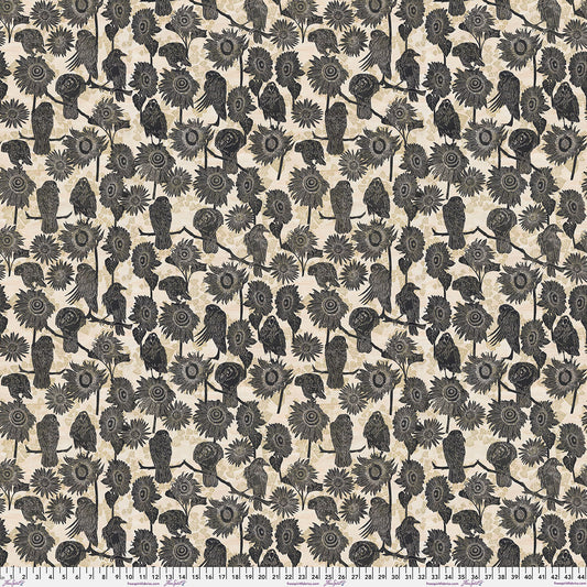 The Gathering - Neutral Print from The Wisdom Collection by Valori Wells for FreeSpirit Fabrics