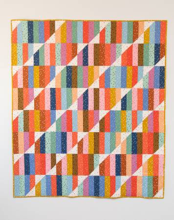 Happy Stripes Quilt Kit with Fabric by Valori Wells