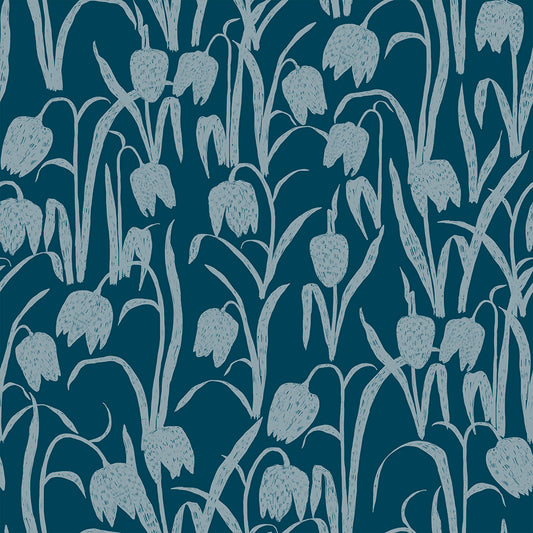 Fritillaria Print in Galaxy from the Reimagined Landscapes Collection by Jen Hewett for Ruby Star Society and Moda Fabrics