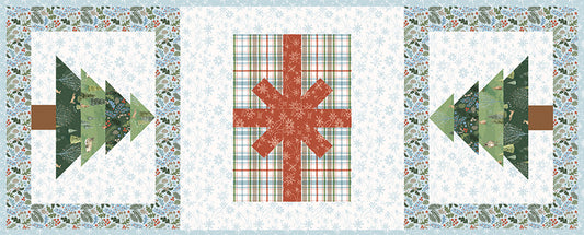 Santa's Tree Farm Runner Kit by Lisa Audit for Riley Blake Designs