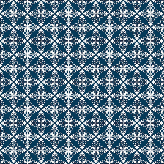 Garden Party Trellis Navy by Keera Job for Riley Blake Designs