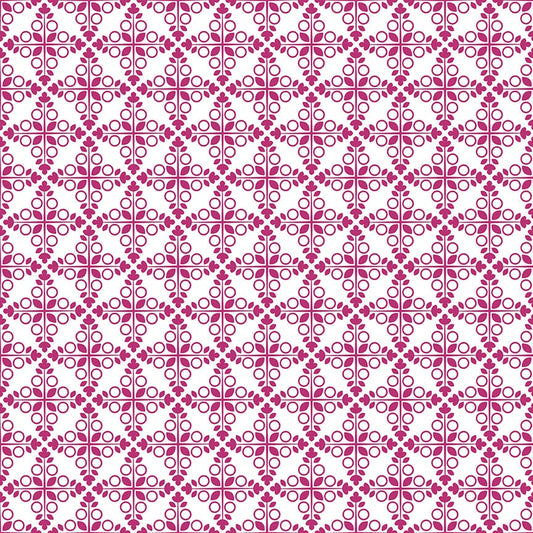 Garden Party Trellis Fuchsia by Keera Job for Riley Blake Designs