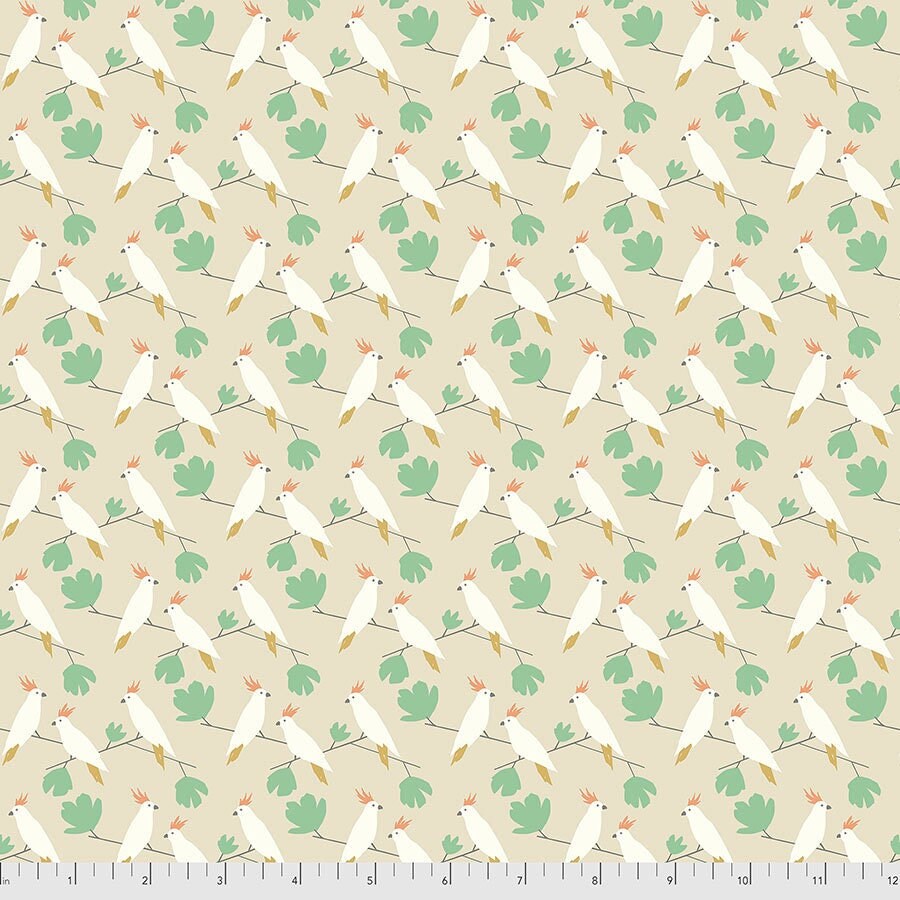 Esala Collection Love Birds Print - Tropicana by Scion for FreeSpirit Fabrics