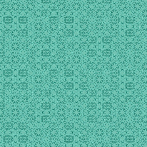 Modern Melody Basics - Teal - by Henry Glass Fabrics