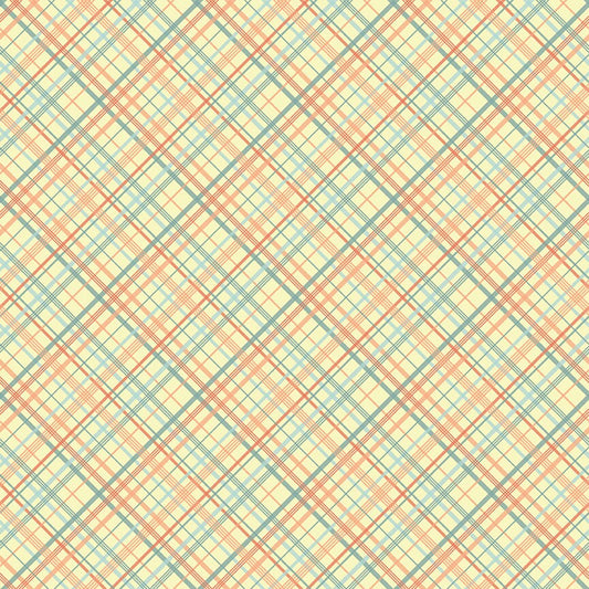 Sunshine and Sweet Tea - Summer Plaid Yellow Print - by Amanda Castor of Material Girl Quilts for Riley Blake Designs