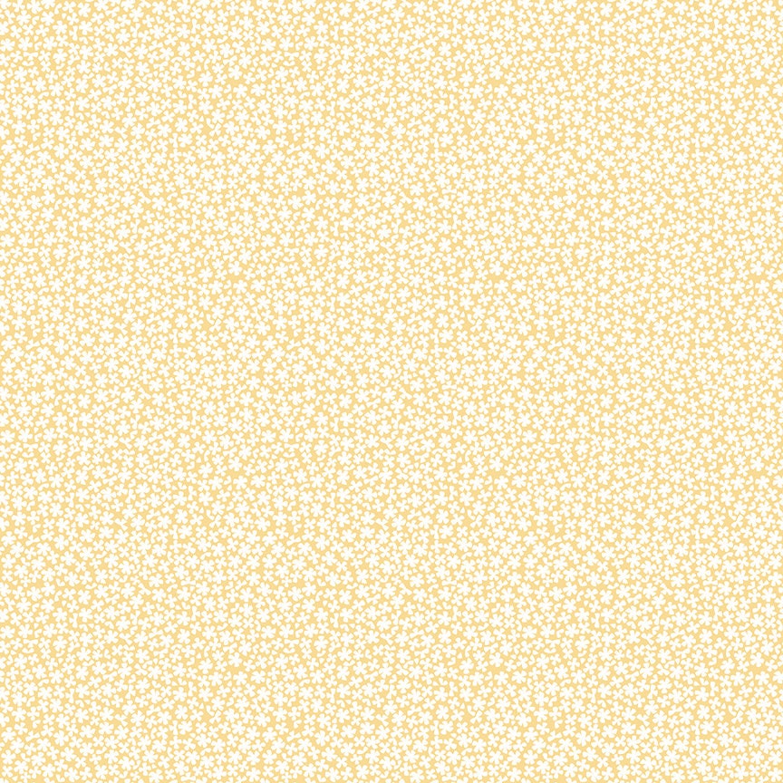 Sunshine and Sweet Tea - Sweet Alyssum Sunshine Print - by Amanda Castor of Material Girl Quilts for Riley Blake Designs