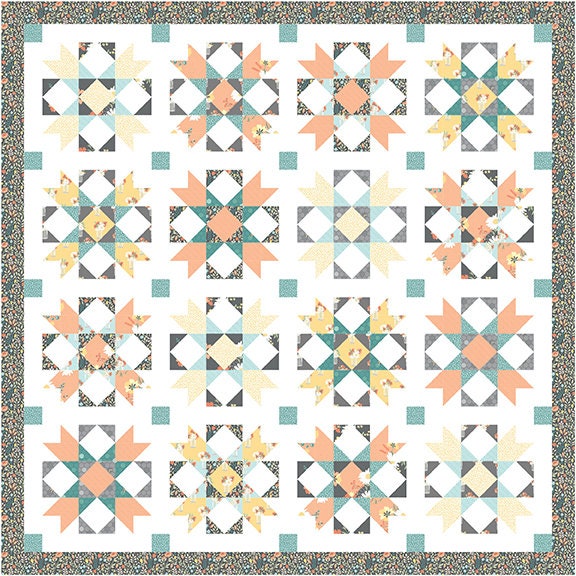 Stargaze Quilt Pattern by Amanda Castor of Material Girl Quilts