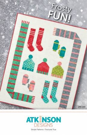 Frosty Fun! Quilt Pattern by Atkinson Designs