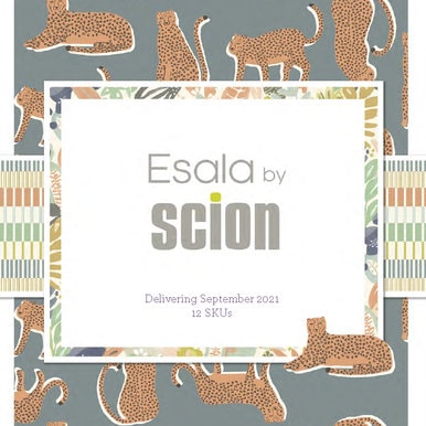 Esala Collection Lionel Print - Zest by Scion for FreeSpirit Fabrics