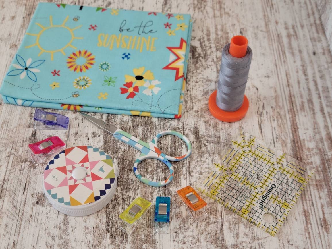 Riley Blake Designs Scissor and Tape Measure Duo